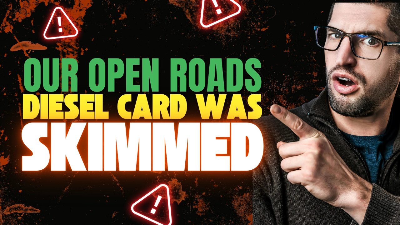 RV Life Lesson: Our Diesel Discount Card Was Skimmed!